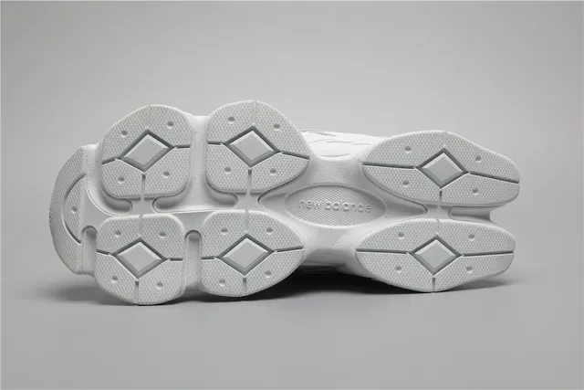 New Balance 9060 Monochromatic White Lifestyle Sneakers 6