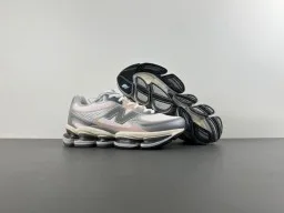 New Balance 9060 حذاء رياضي للأسلوب الحياتي وردي رمادي 11