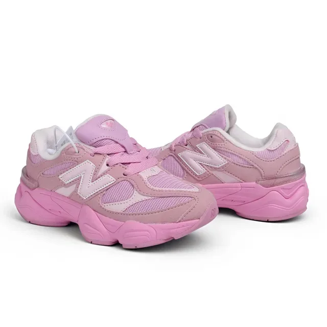 New Balance 9060 Pink Mauve Chunky Sneakers 8