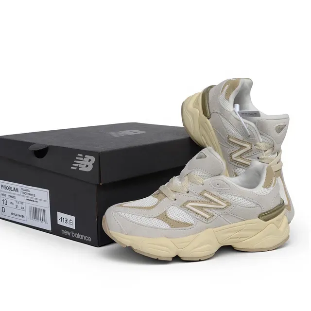 New Balance 9060 Pink Mauve Chunky Sneakers 15