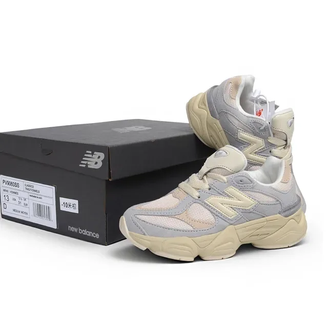 New Balance 9060 Pink Mauve Chunky Sneakers 24