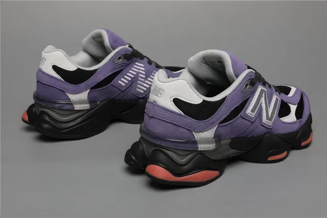New Balance 9060 বেগুনি কালো সাদা লাইফস্টাইল স্নিকার্স 3