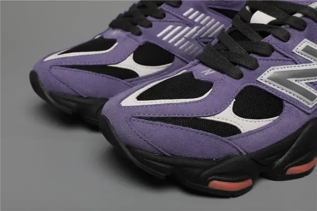 New Balance 9060 বেগুনি কালো সাদা লাইফস্টাইল স্নিকার্স 4