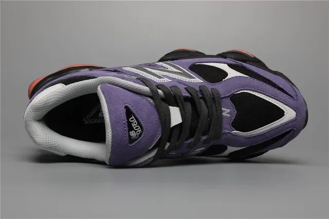 New Balance 9060 বেগুনি কালো সাদা লাইফস্টাইল স্নিকার্স 7