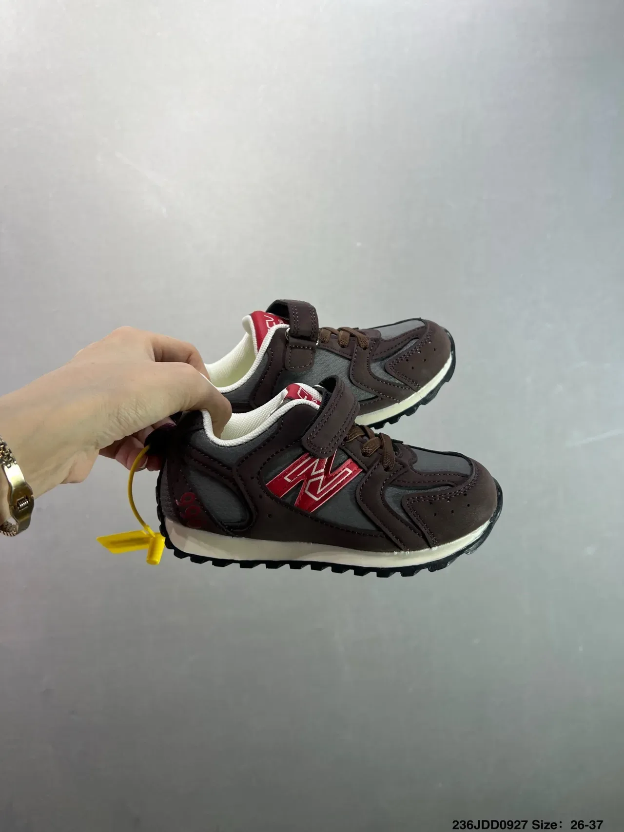 New Balance 996 Marrón Rojo Sneakers Lifestyle para Niños 24