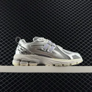 New Balance M1906 Argent Violet Métallique Supérieur Lavande N Logo Baskets Chunky