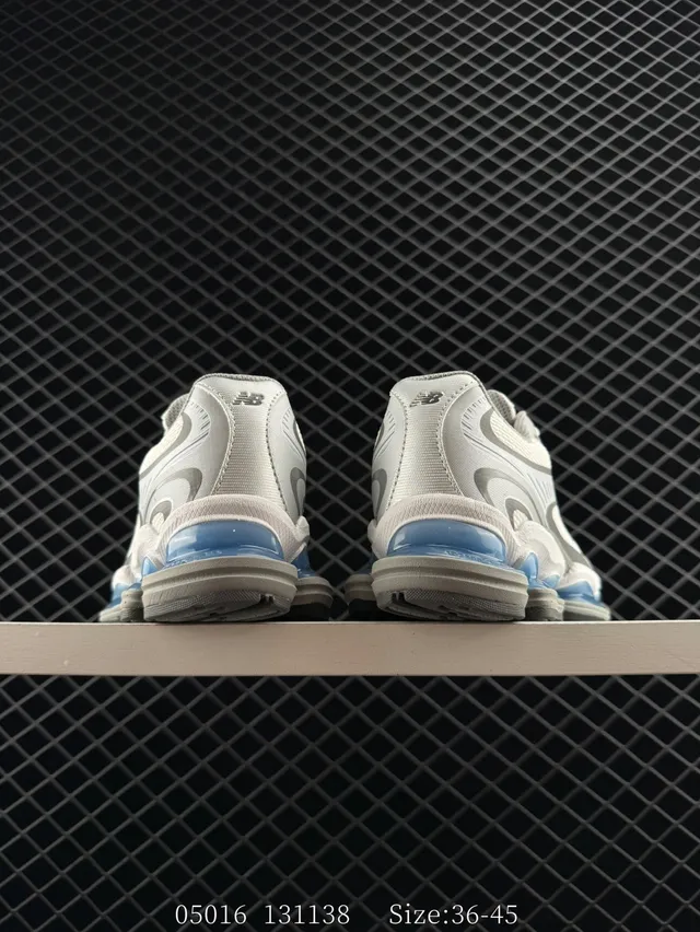 New Balance NB2000 Gray and Blue Chunky Sneakers 6