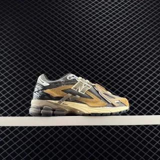 New Balance U1906 বাদামী কালো মিডসোল লেয়ারড মেশ এবং সুয়েড আপার চাঙ্কি স্নিকার্স