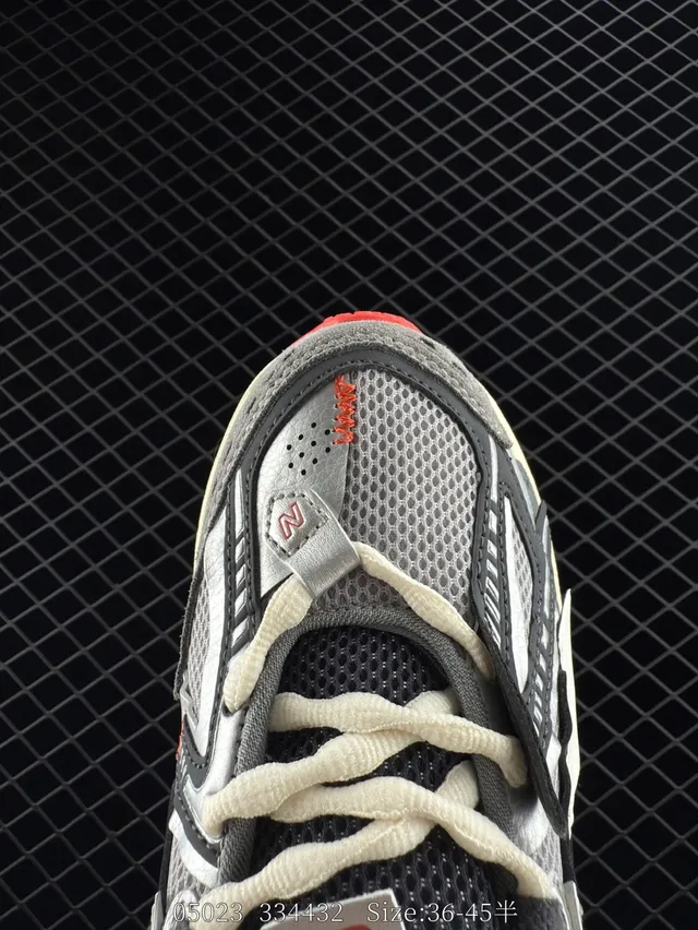 New Balance U1906 بني أسود وسطية طبقة شبكة ومخمل علوي حذاء رياضي سميك 3