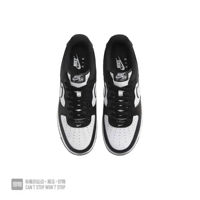 Nike Air Force 1 Noir et Blanc Chaussures Lifestyle 4