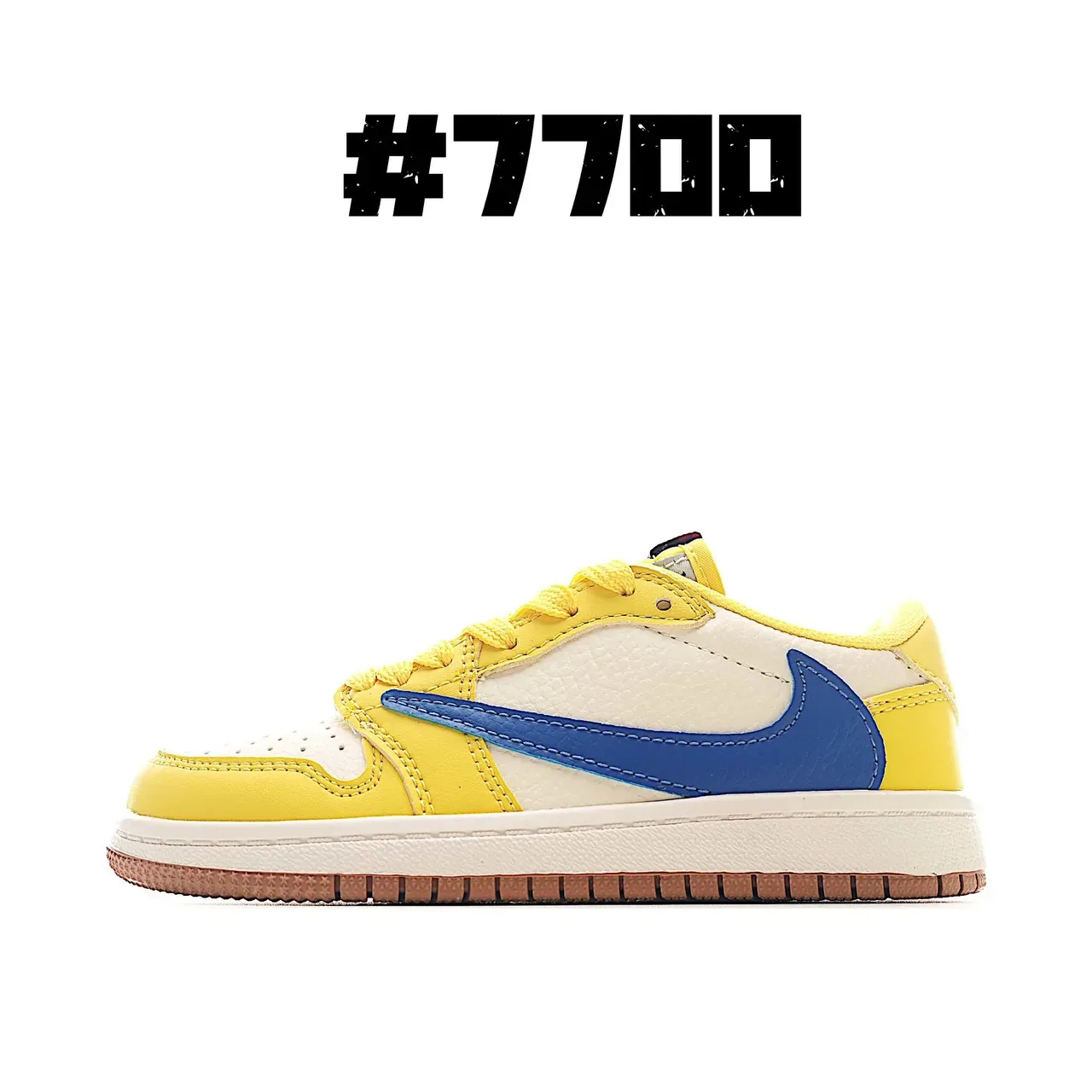 Nike Air Jordan 1 Low Black Light Blue Lifestyle Sneakers 8