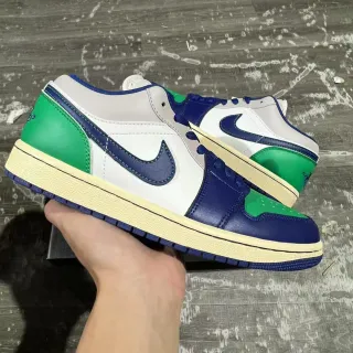 Nike Air Jordan 1 Low حذاء سنيكرز أسلوب حياة بلق الألوان