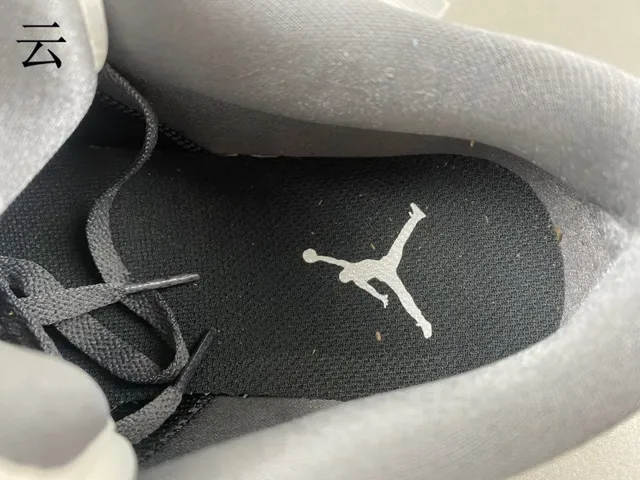 Nike Air Jordan 1 Low White Dark Gray Black Lifestyle Sneakers 10