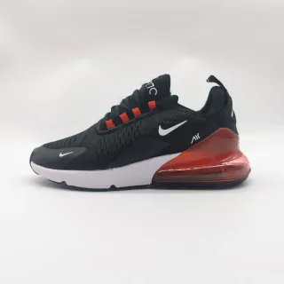 Nike Air Max 270 أسود أحمر برتقالي حذاء رياضي أسلوب حياة