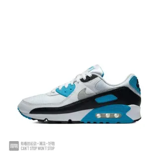 Nike Air Max 90 Branco Preto Ciano Lifestyle Sneakers