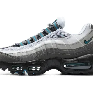 Nike Air Max 95 Gris Noir Teal Sneakers Lifestyle