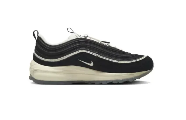 Nike Air Max 97 Preto e Off-White tênis lifestyle 3
