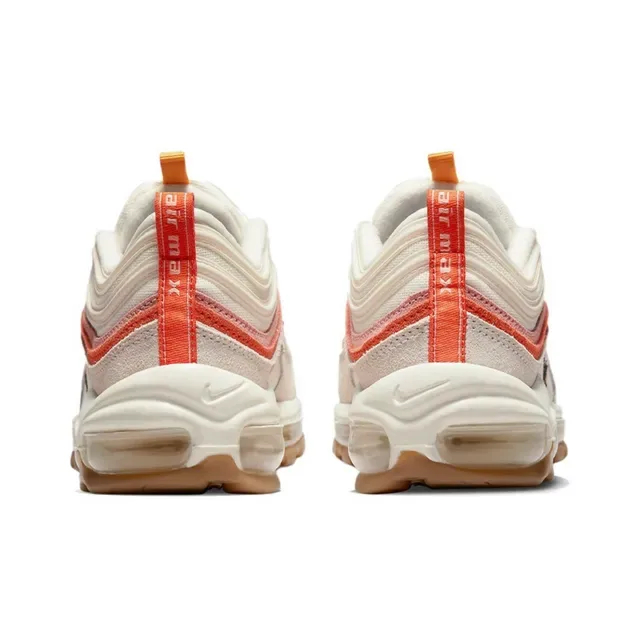 Nike Air Max 97 Off-White Coral Orange tênis lifestyle 4