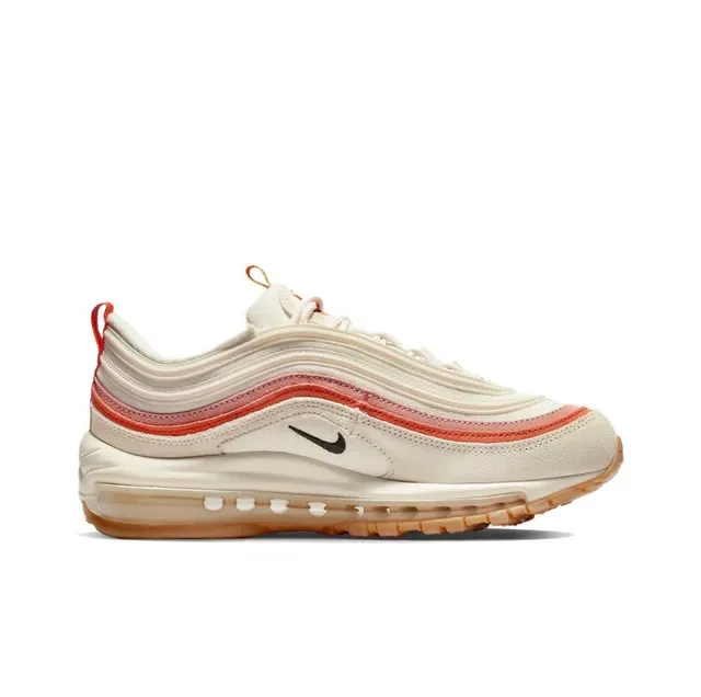 Nike Air Max 97 Off-White Coral Orange tênis lifestyle 6