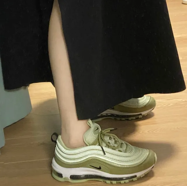 Nike Air Max 97 Olive Green Lifestyle Sneakers 3