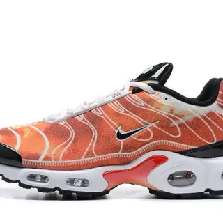 Nike Air Max Plus نمط موجة برتقالي حذاء لأسلوب الحياة
