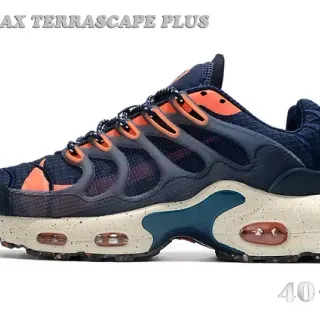 Nike Air Max Terrascape Plus Navy Orange Speckled Zapatillas Lifestyle