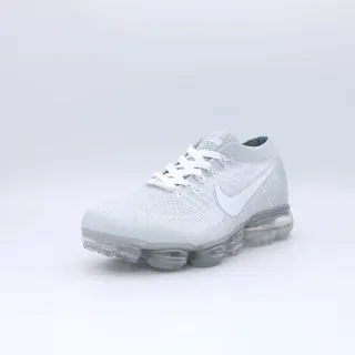 Nike Air VaporMax Flyknit رمادي فاتح قاعدة شفافة حذاء أسلوب حياة