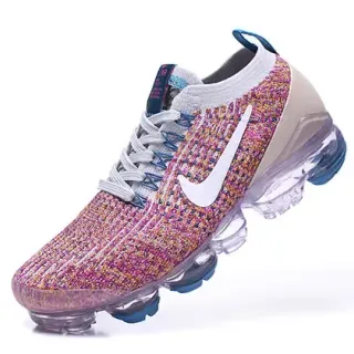 Nike Air VaporMax Flyknit حذاء رياضي أسلوب حياة متعدد الألوان متناثر