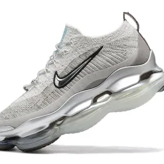 Nike Air VaporMax Plus Light Gray Silver أحذية لايف ستايل