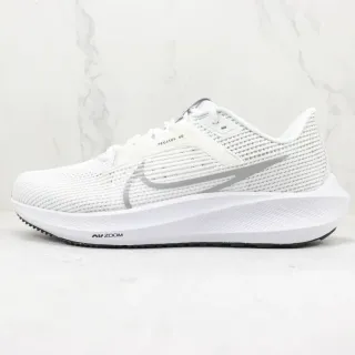 Nike Air Zoom Pegasus 40 सफेद ग्रे रनिंग जूते