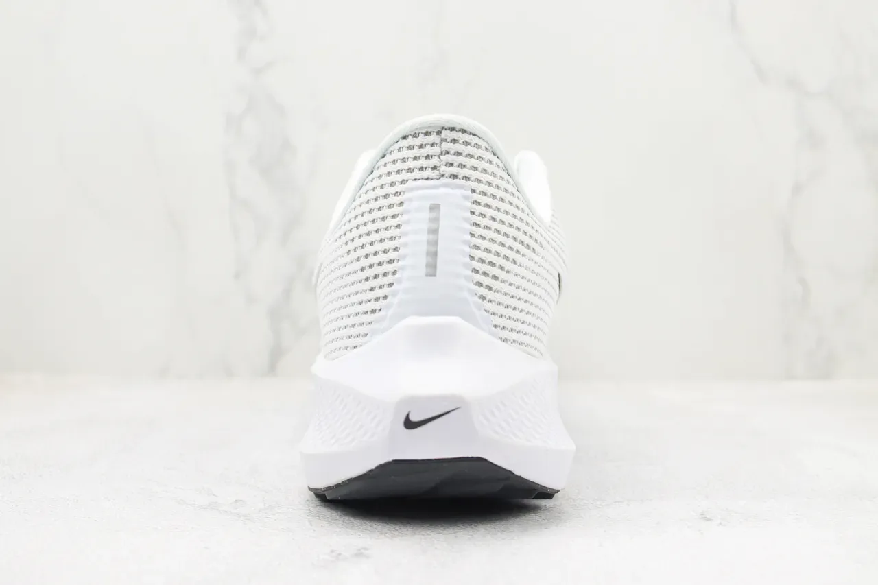 Nike Air Zoom Pegasus 40 White Gray Running Shoes 9