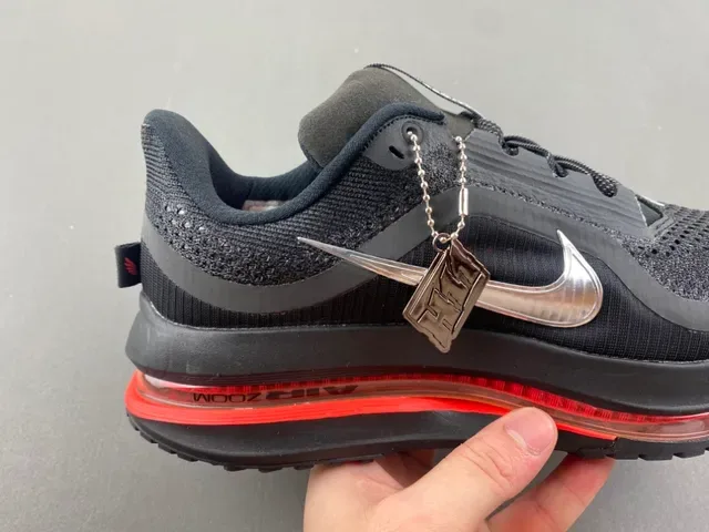 Nike Air Zoom Pegasus Black Red Running Shoes 3