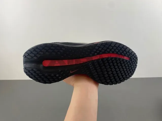 Nike Air Zoom Pegasus Black Red Running Shoes 10