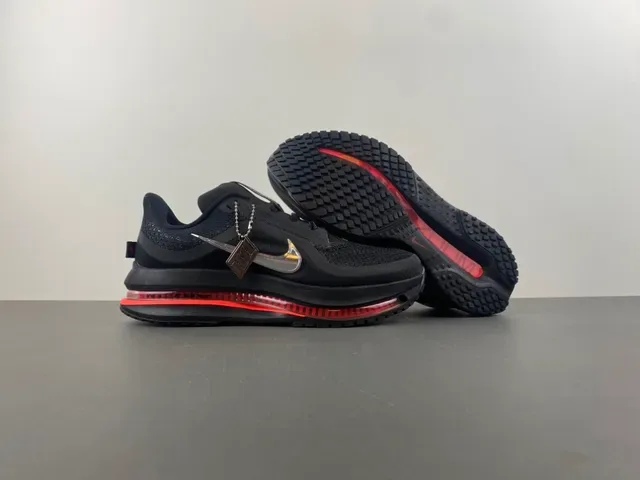 Nike Air Zoom Pegasus Black Red Running Shoes 13