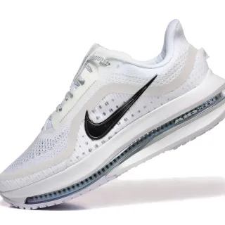 Nike Air Zoom Pegasus blanc noir haut de maille ingenieril unité de longueur complète chaussures de running