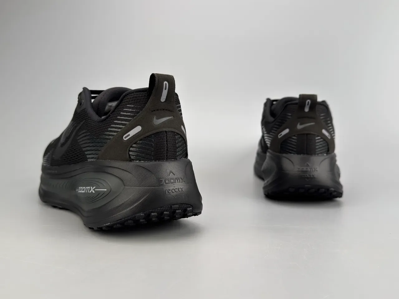 Nike Black Monochrome Engineered Knit Upper Running Shoes 3