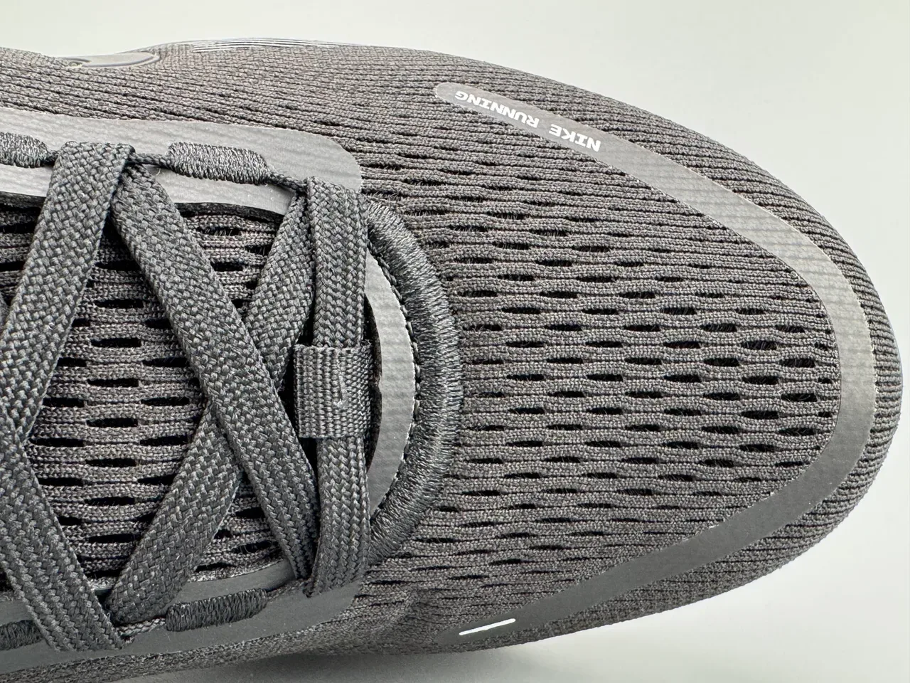 Nike Black Monochrome Engineered Knit Upper Running Shoes 5