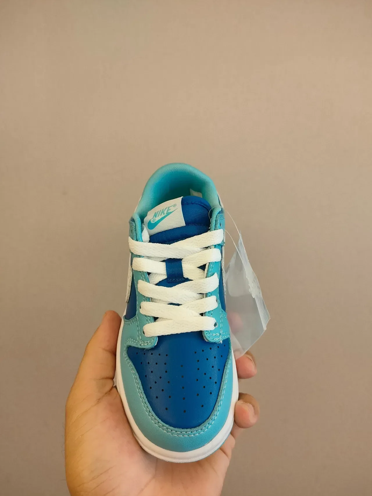 Nike Dunk Low Blue Light Navy White Lifestyle Sneakers 7