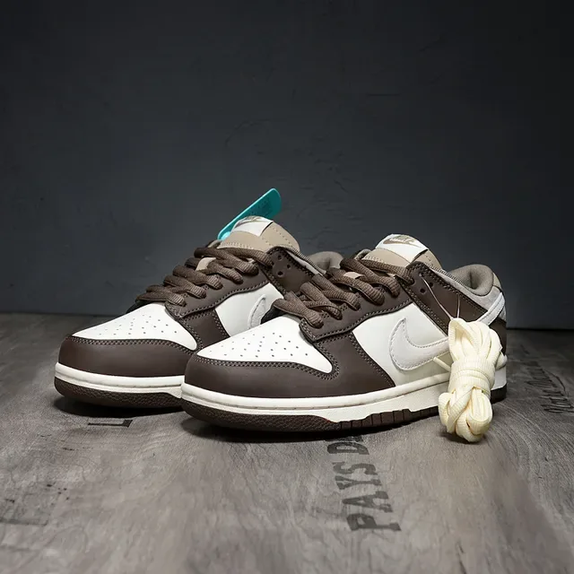 Nike Dunk Low 白棕生活方式运动鞋 3