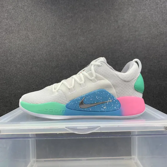 Nike Hyperdunk White Multicolor High-Top Silhouette Textured Knit Upper Basketball Shoes 2