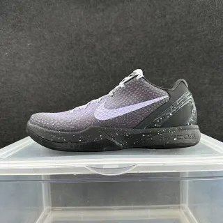 Nike Kobe ग्रेडिएंट बैंगनी काला दागदार एकमला बास्केटबॉल जूते