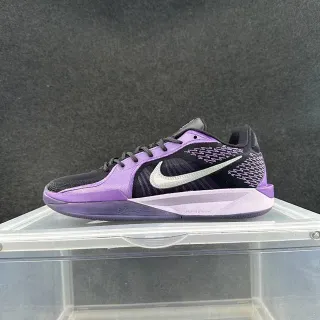 Nike Kobe Protro Chaussures de basket violet noir tricot lacets asymétriques