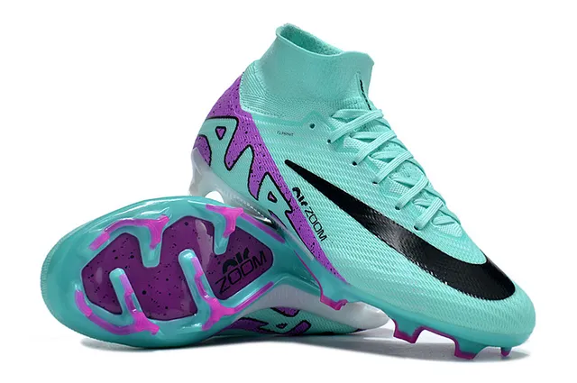 Nike Mercurial Superfly Air Zoom Mint Purple Firm-Ground Zapatos de fútbol para terreno firme 2
