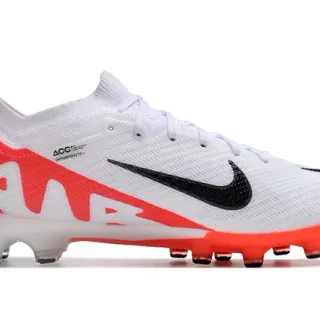 Nike Mercurial Superfly IX Elite White Orange Black Artificial Grass Soccer Shoes