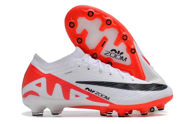 Nike Mercurial Superfly IX Elite White Orange Black কৃত্রিম ঘাসের ফুটবল জুতা 2