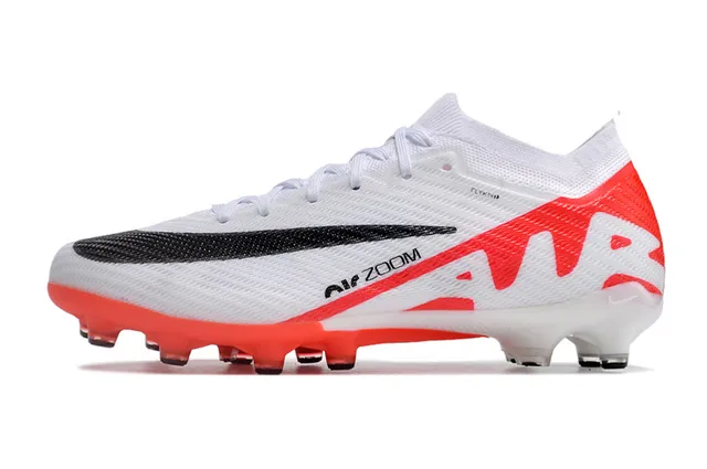 Nike Mercurial Superfly IX Elite White Orange Black কৃত্রিম ঘাসের ফুটবল জুতা 7