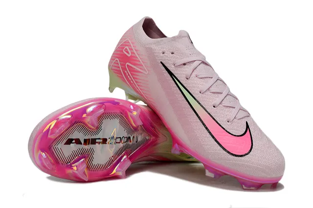 Nike Mercurial Vapor Air Zoom rose irisé crampons pour sol ferme chaussures de football 4