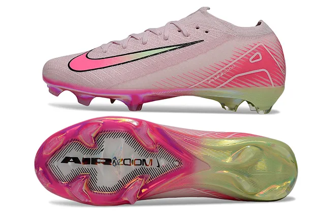 Nike Mercurial Vapor Air Zoom rose irisé crampons pour sol ferme chaussures de football 6