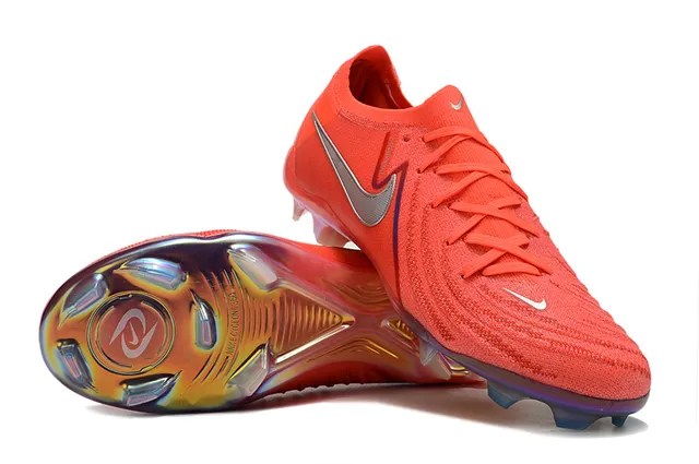 Nike Mercurial Vapor Laranja Iridiscente Sapatos de Futebol para Campo Firme 3