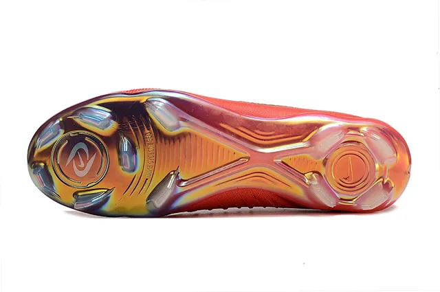 Nike Mercurial Vapor Laranja Iridiscente Sapatos de Futebol para Campo Firme 6